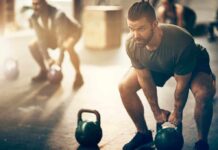working out