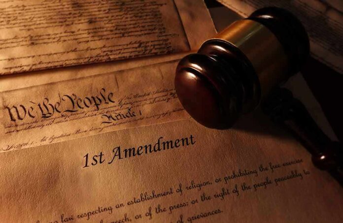 1126055060 featured image Gavel on 1st Amendment and We the People documents