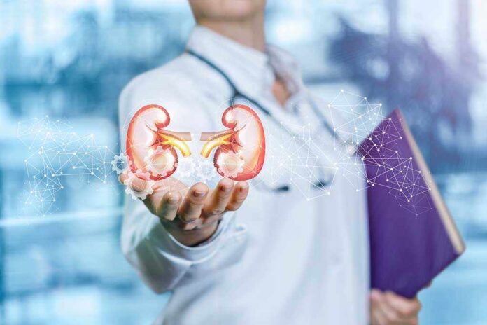 1234422493 featured image Person holding digital kidney illustration in hand
