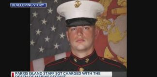 Senior drill instructor charged in connection to 2021 death