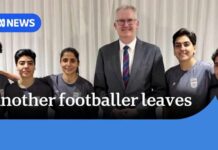 Fifth member of Iranian football team gives up asylum in