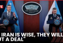 LIVE: US Defence Secretary Pete Hegseth, General Dan