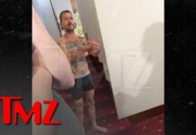 Shia LaBeouf in His Underwear in Italian Hotel Lobby