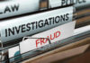 Autism Therapy SCAM Rocks State Agencies Files labeled Investigations and Fraud in folder.
