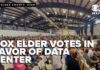 Commissioners walk out, vote "yes" on massive data center