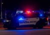 Mayor’s Wild Power Grab EXPOSED – Entire Police Dept. AXED! Houston police vehicle with emergency lights activated at night