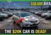 Sticker Shock: Cheapest New Car Isn’t Cheap AMERICA'S $20,000 CAR VANISHED — No One Is Talking About It