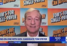 Gubernatorial Candidate Tom Steyer makes his final pitch to California voters