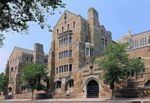 Dartmouth Donations: 99% One Way Historic university building with stone facade and surrounding trees