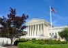 Supreme Court: Pot Users Keep Guns Supreme Court building with American flag and surrounding greenery