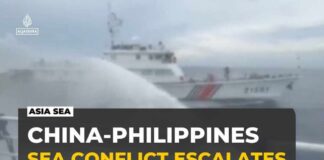 China and Philippines coast guard clash: Ships collide, water cannon fired in south China sea