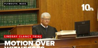 Judge rules on motion over defense witnesses in Lindsay Clancy trial