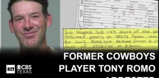 Tony Romo arrested in Milwaukee on suspicion of OWI