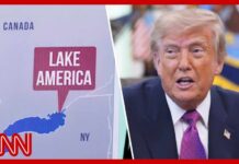 Map Chaos After Trump’s Bold Lake Rebrand Trump renames Lake Ontario to 'Lake America'
