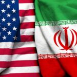 United States and Iran flags side by side