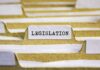 File folder tab labeled legislation
