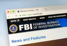Top FBI Post Empties – Again FBI website open in a browser tab