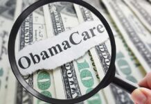 Obamacare Ghosts Exposed – $2.2B At Stake Magnifying glass over cash highlighting Obamacare text