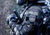 German police officers in tactical gear