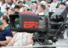 Dodgers Outfielder Torches ‘Soft Porn’ Playoff Ads Broadcast television camera at a sports event