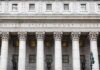 Election-Season Raid: What Did Feds See? United States courthouse facade with Corinthian columns
