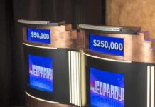 Jeopardy Champ Jailed – Disturbing New Twist game show podiums with digital displays